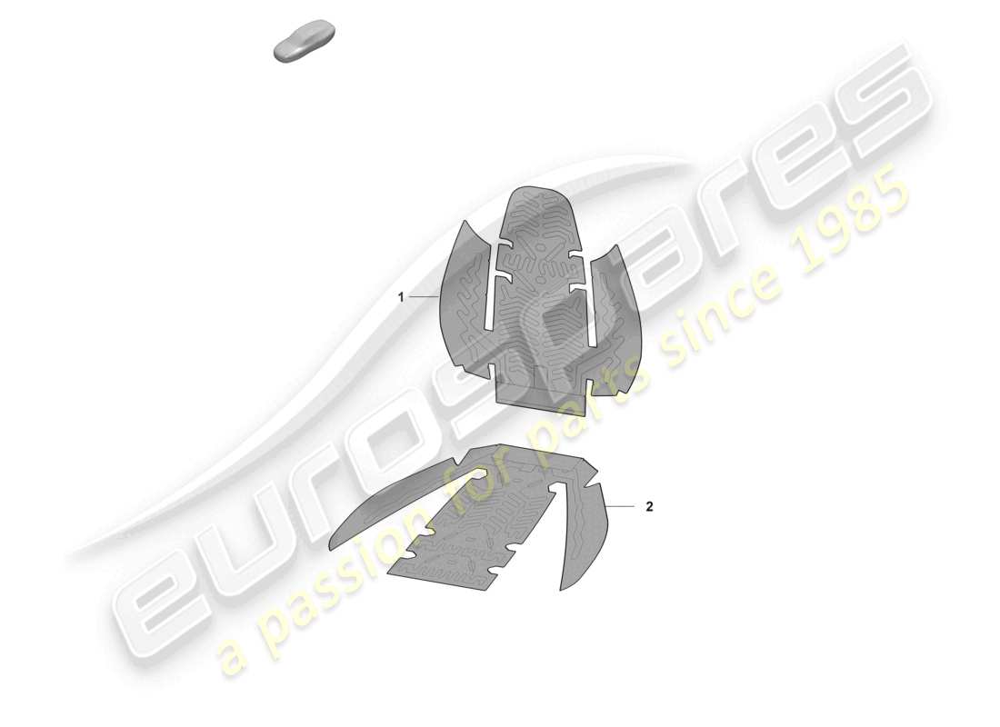 porsche 2024 (panamera 971-2) heater element front seats backrest seat cushion part diagram