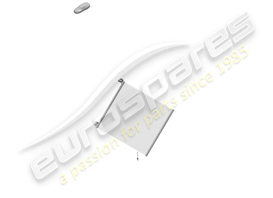 porsche 2026 (macan-e) heating, air cond. system a/c condenser part diagram