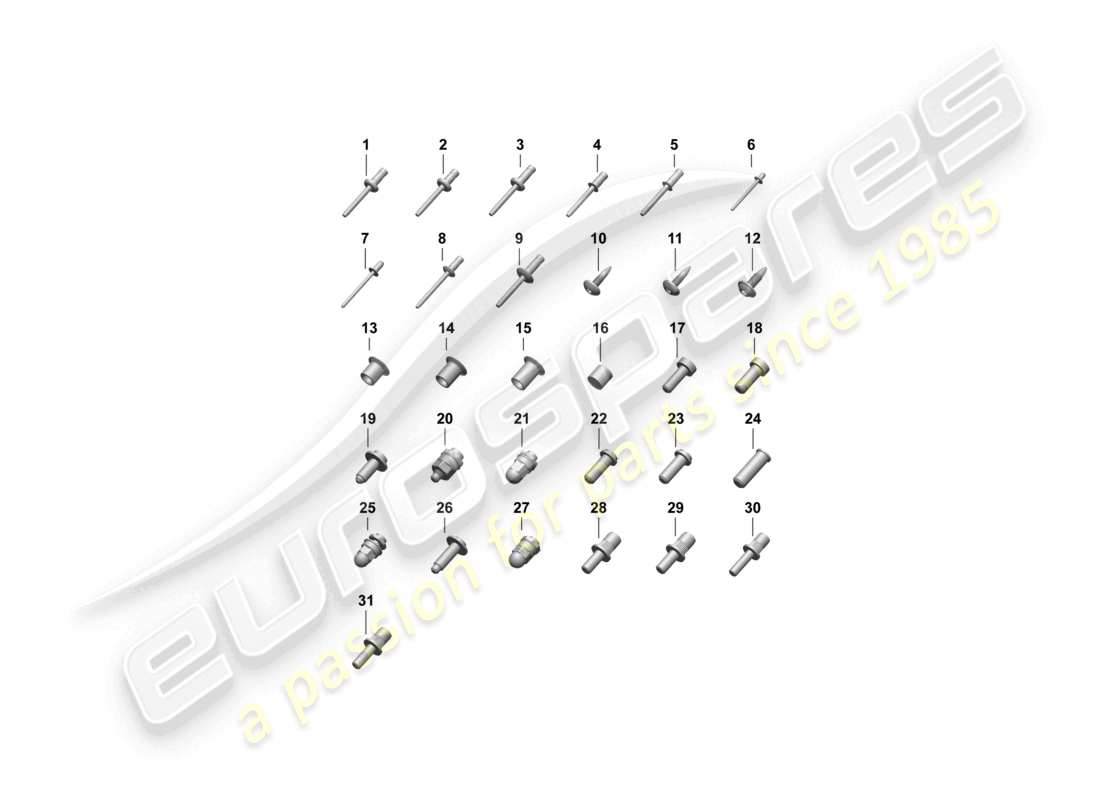 porsche 2026 (taycan 9j1-2) fasteners car body part diagram