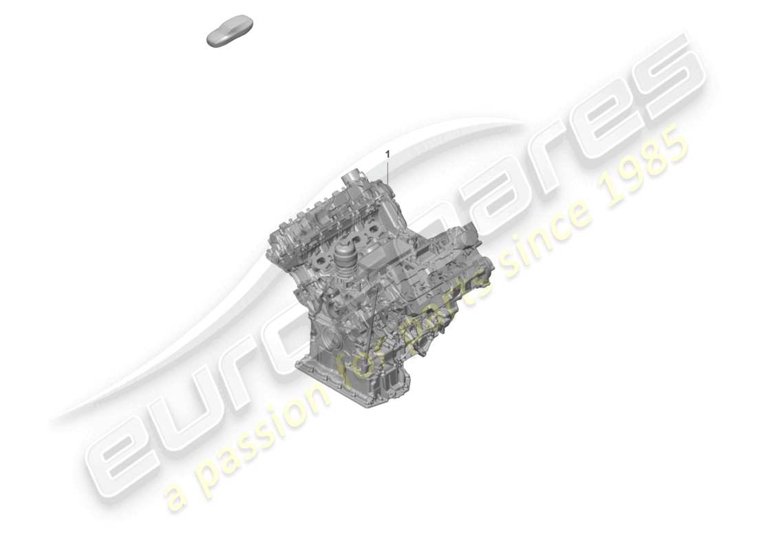 porsche 2022 (panamera 971-2) base engine part diagram