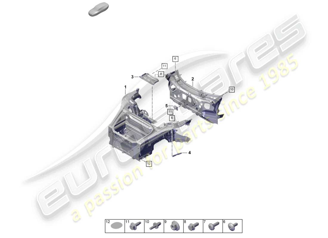 part diagram containing part number 9gt805076b