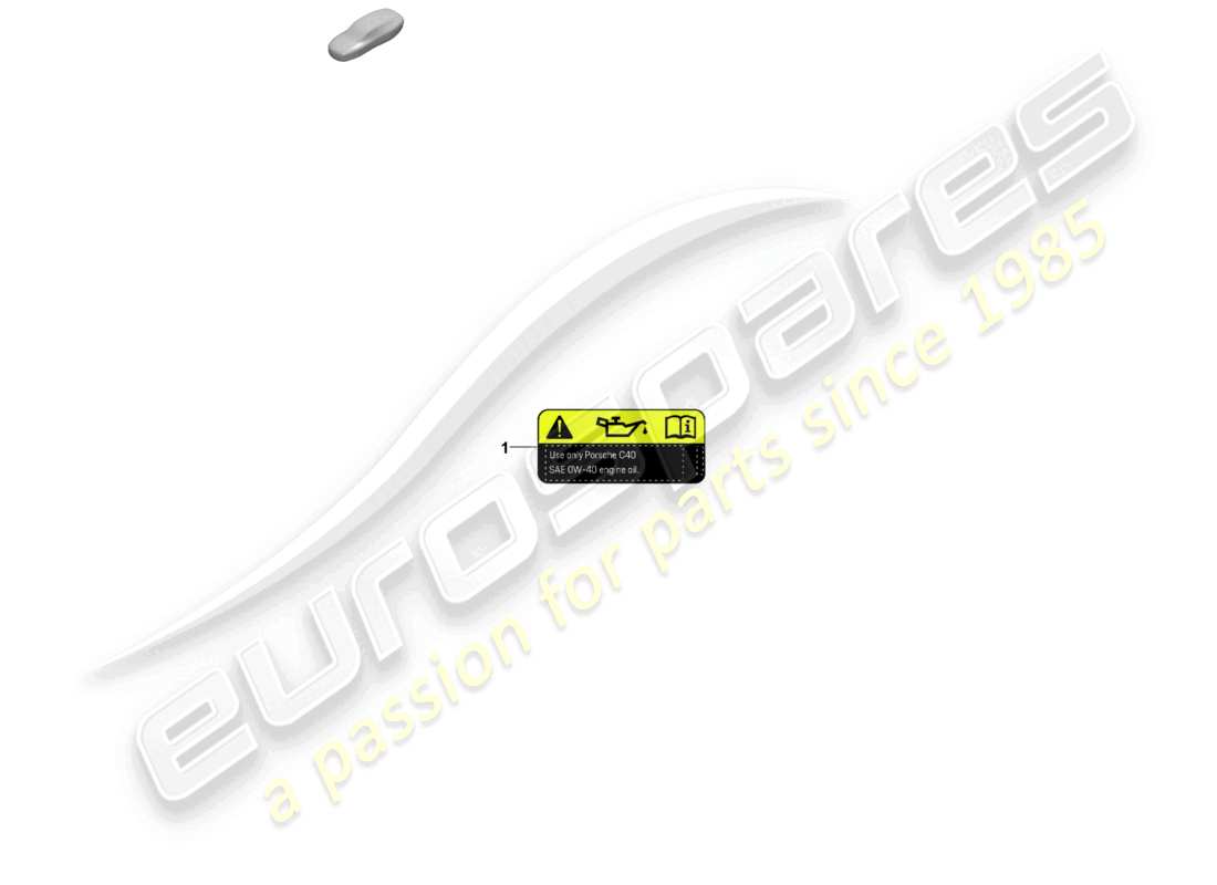 porsche 2023 (panamera 971-2) sticker engine oil part diagram