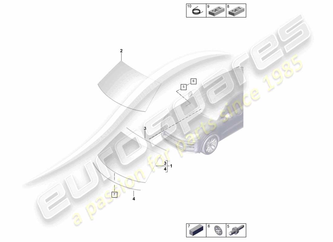 part diagram containing part number 9y3845011ak