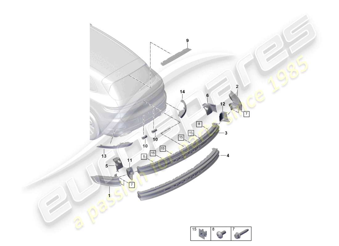 part diagram containing part number 9y0945725a
