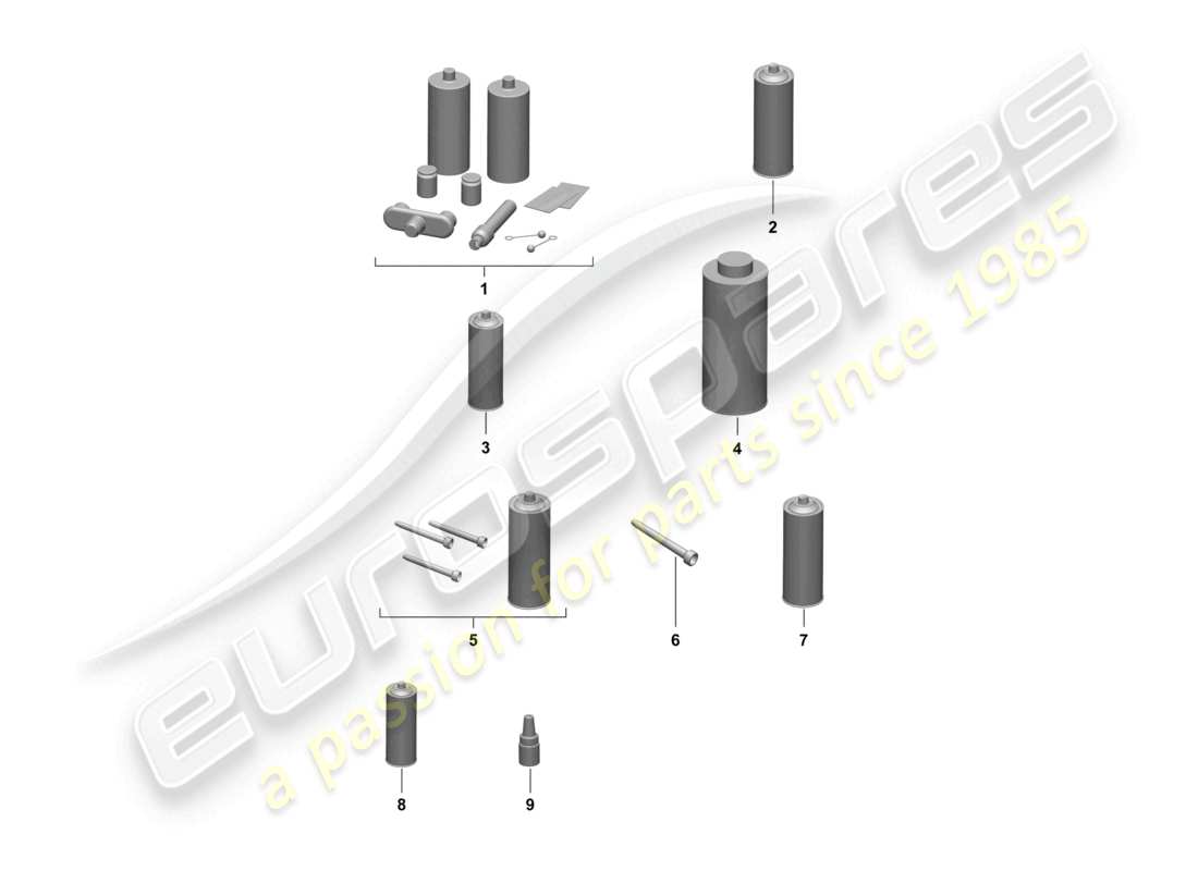 porsche 2026 (macan-e) consumables car body part diagram