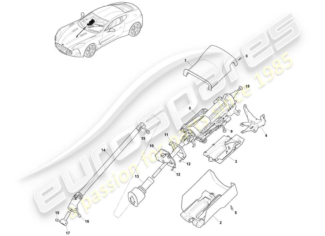 part diagram containing part number 4g43-3n997-ba