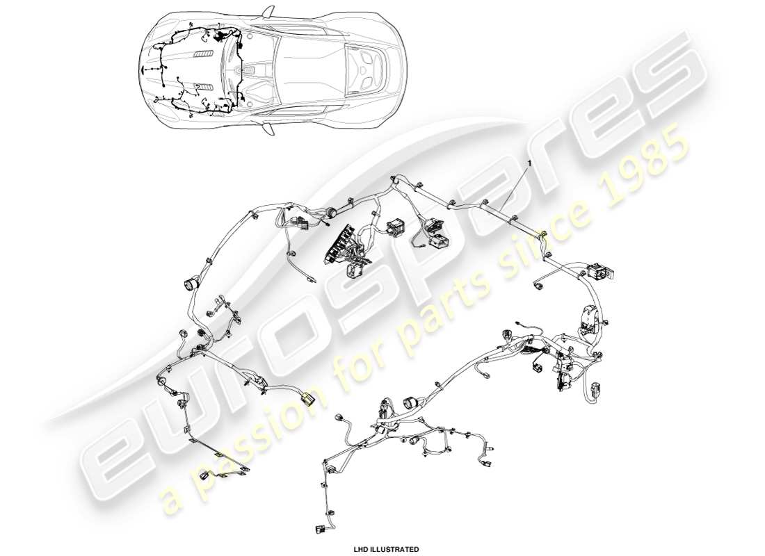 part diagram containing part number ay93-14290-ba