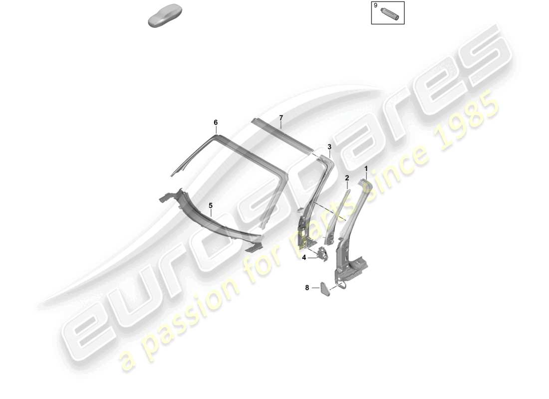 part diagram containing part number 992809177aygrv