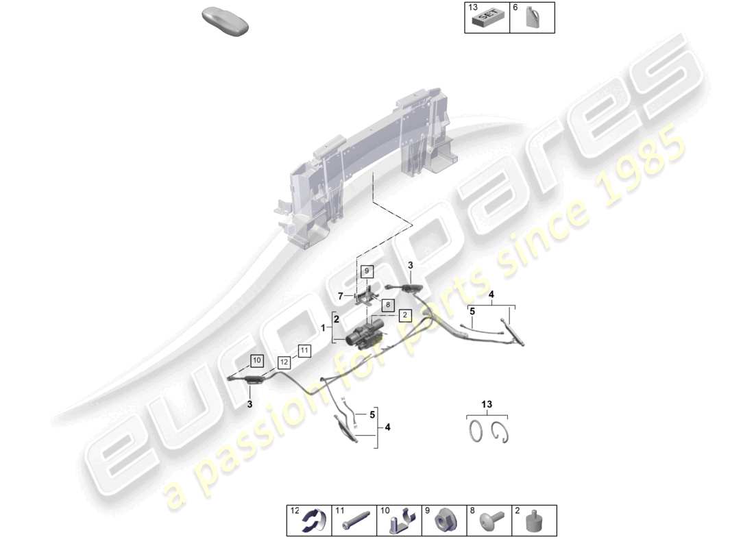 part diagram containing part number 992898011