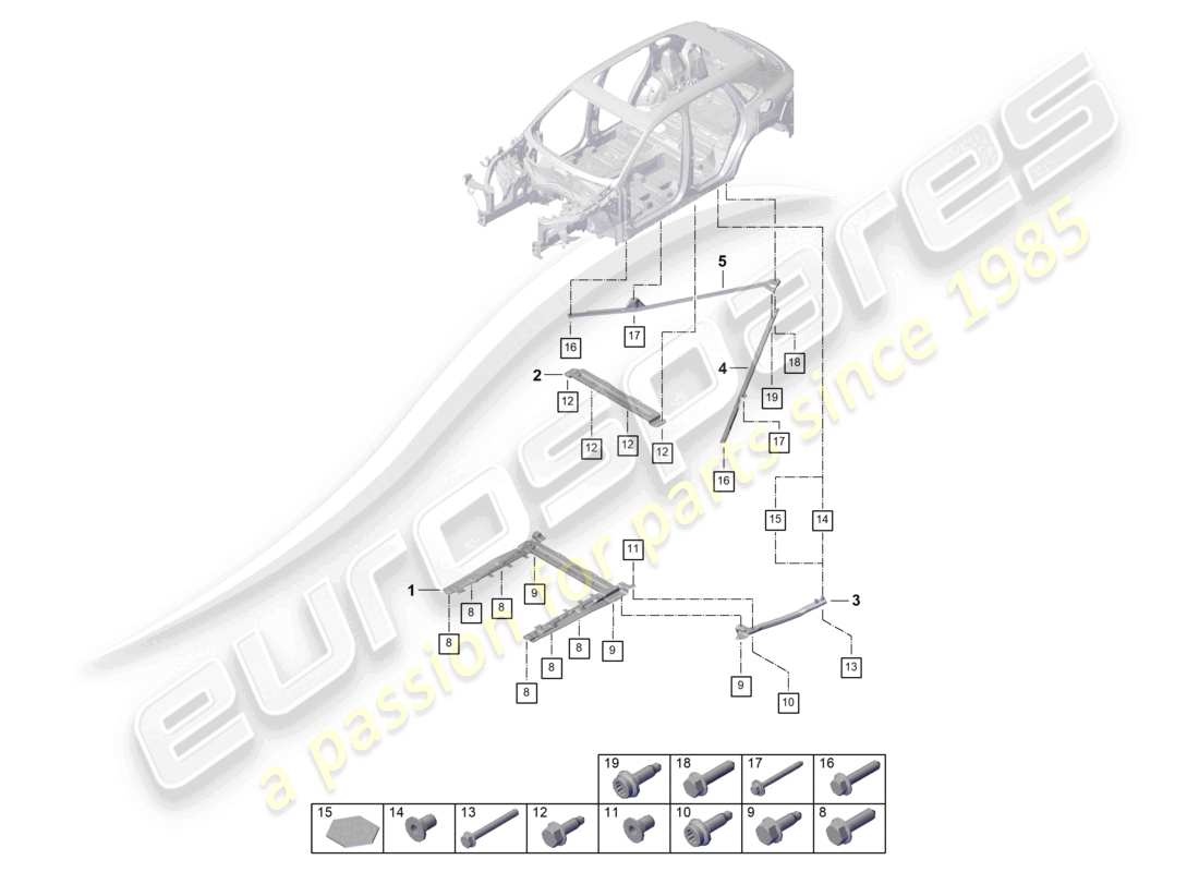 part diagram containing part number paf00490700