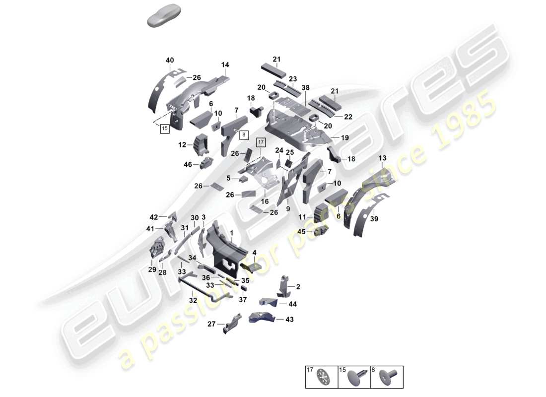 part diagram containing part number 992810322