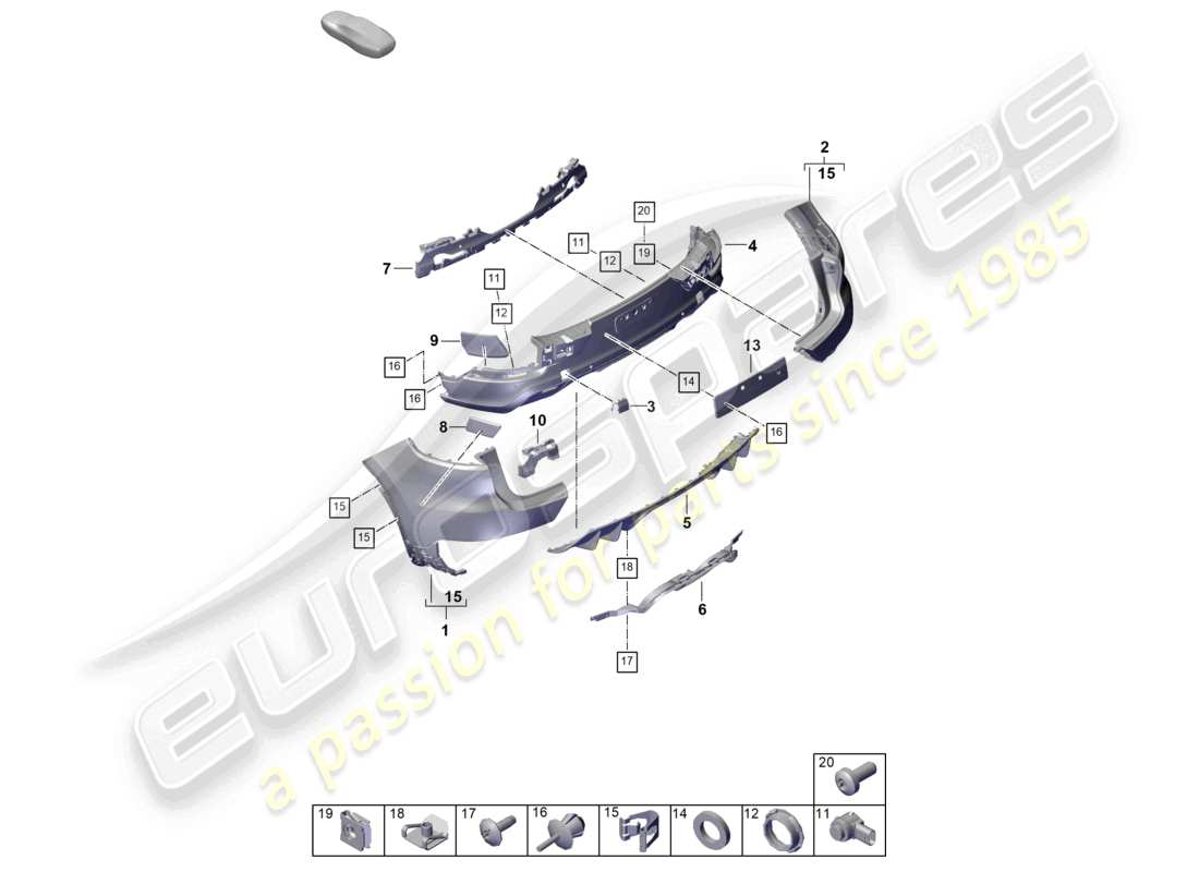 part diagram containing part number 9y3807499f g2x