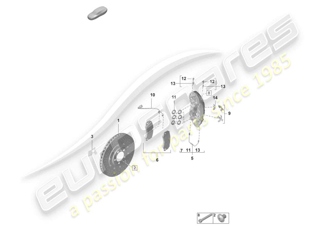 part diagram containing part number 9gt698151aa
