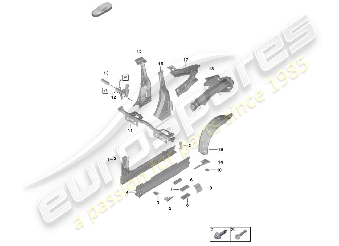 part diagram containing part number 992802599 ygrv