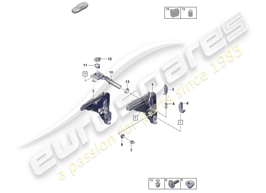 part diagram containing part number pab955463