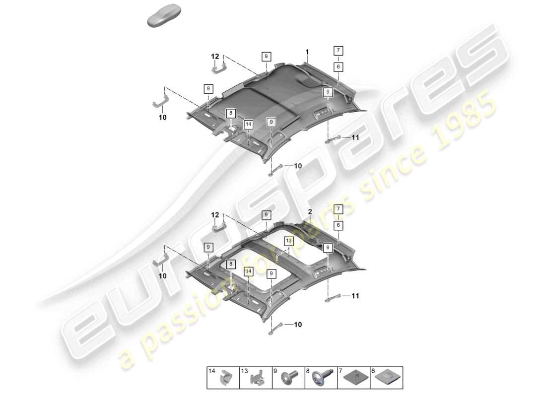 part diagram containing part number pab868563