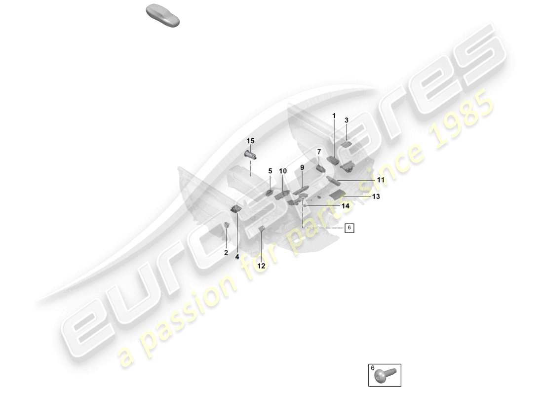 part diagram containing part number 992959858s 6n3