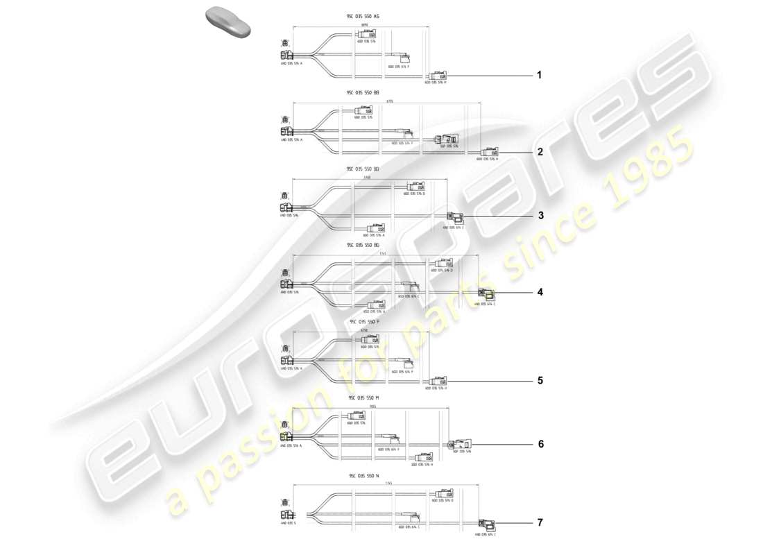 part diagram containing part number 95c035550bg