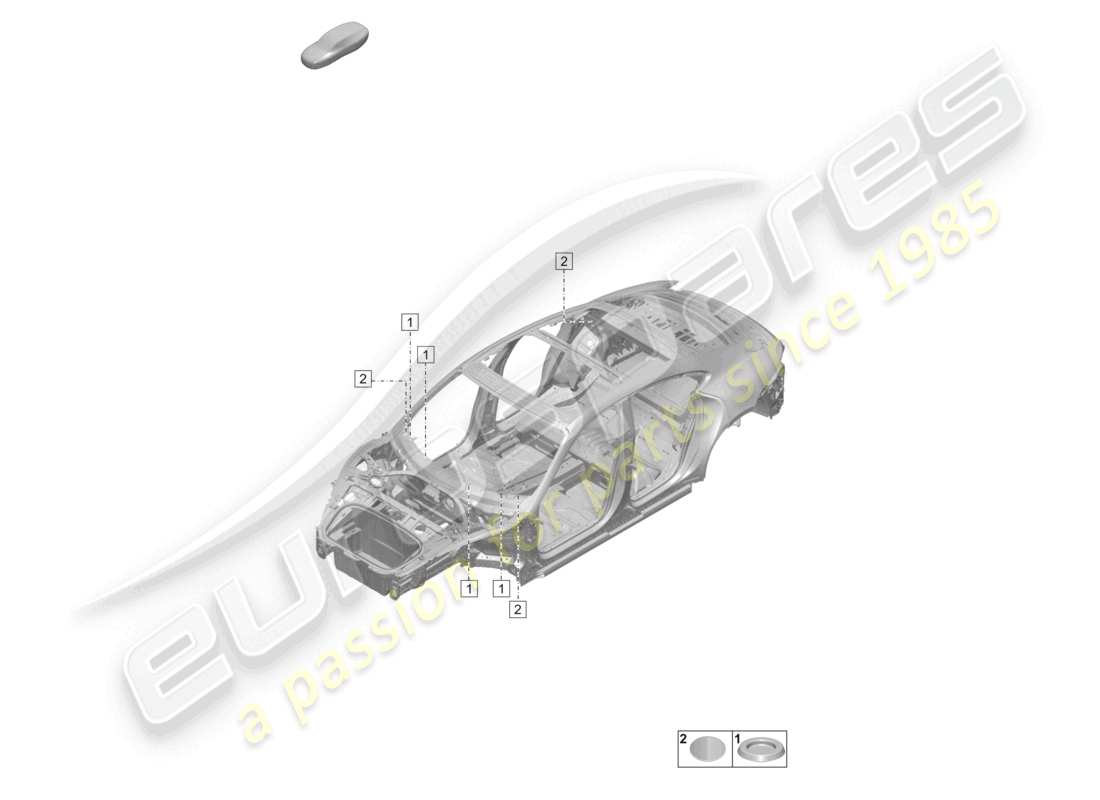 part diagram containing part number paf009235