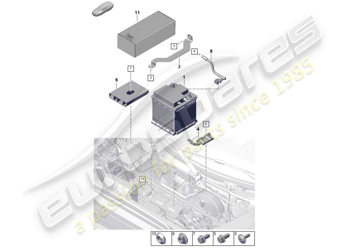 part diagram containing part number 95c915105gy