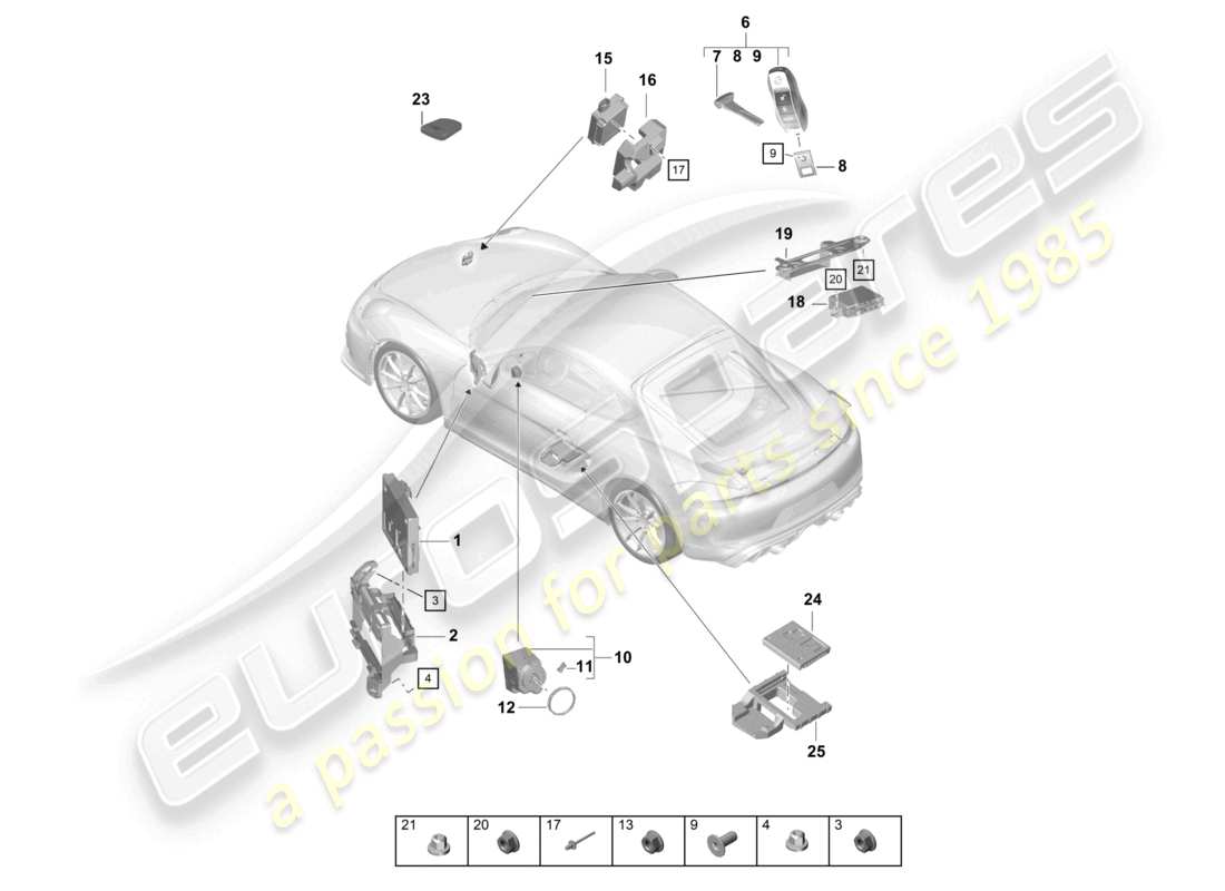 part diagram containing part number 99163796123
