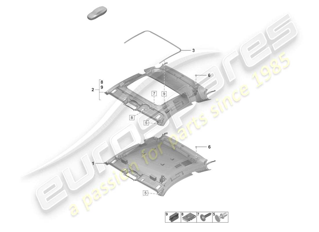 part diagram containing part number 992867947