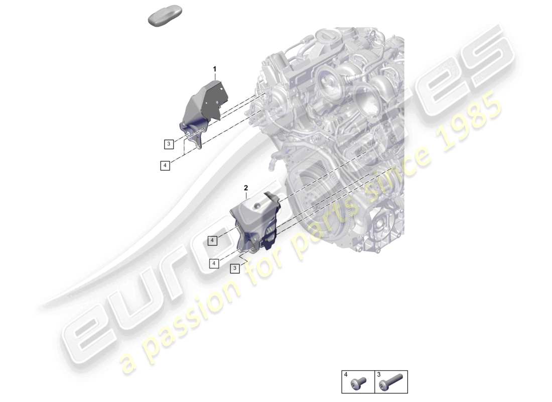 VIEW PARTS DIAGRAMS FROM THE PORSCHE PANAMERA PARTS CATALOGUE a part diagram from the porsche panamera parts catalogue
