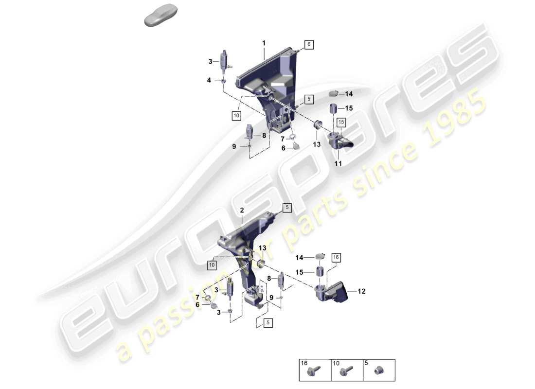 part diagram containing part number 971955453d