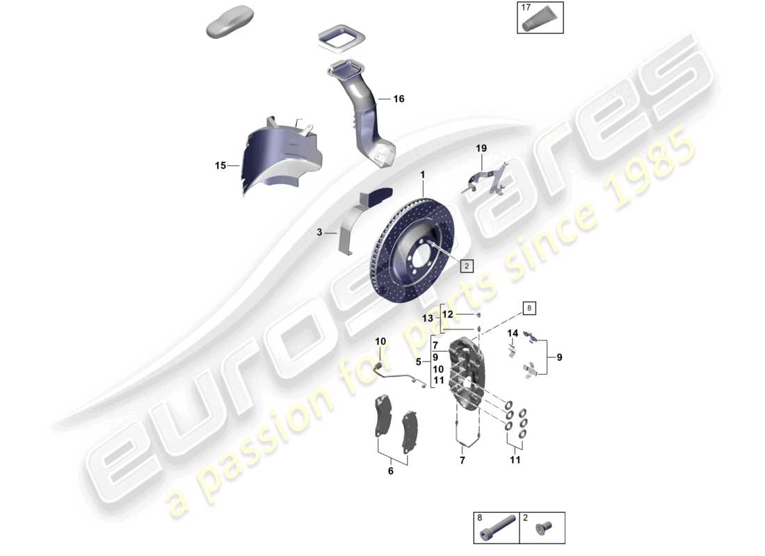 part diagram containing part number 9p1615702
