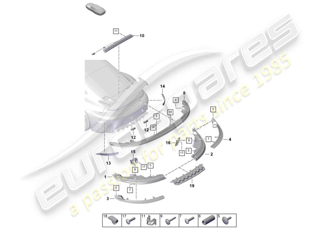 part diagram containing part number paf912766