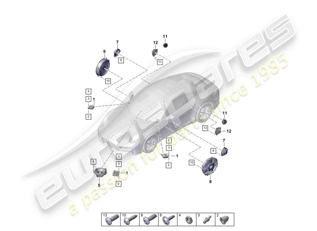 part diagram containing part number 992907435
