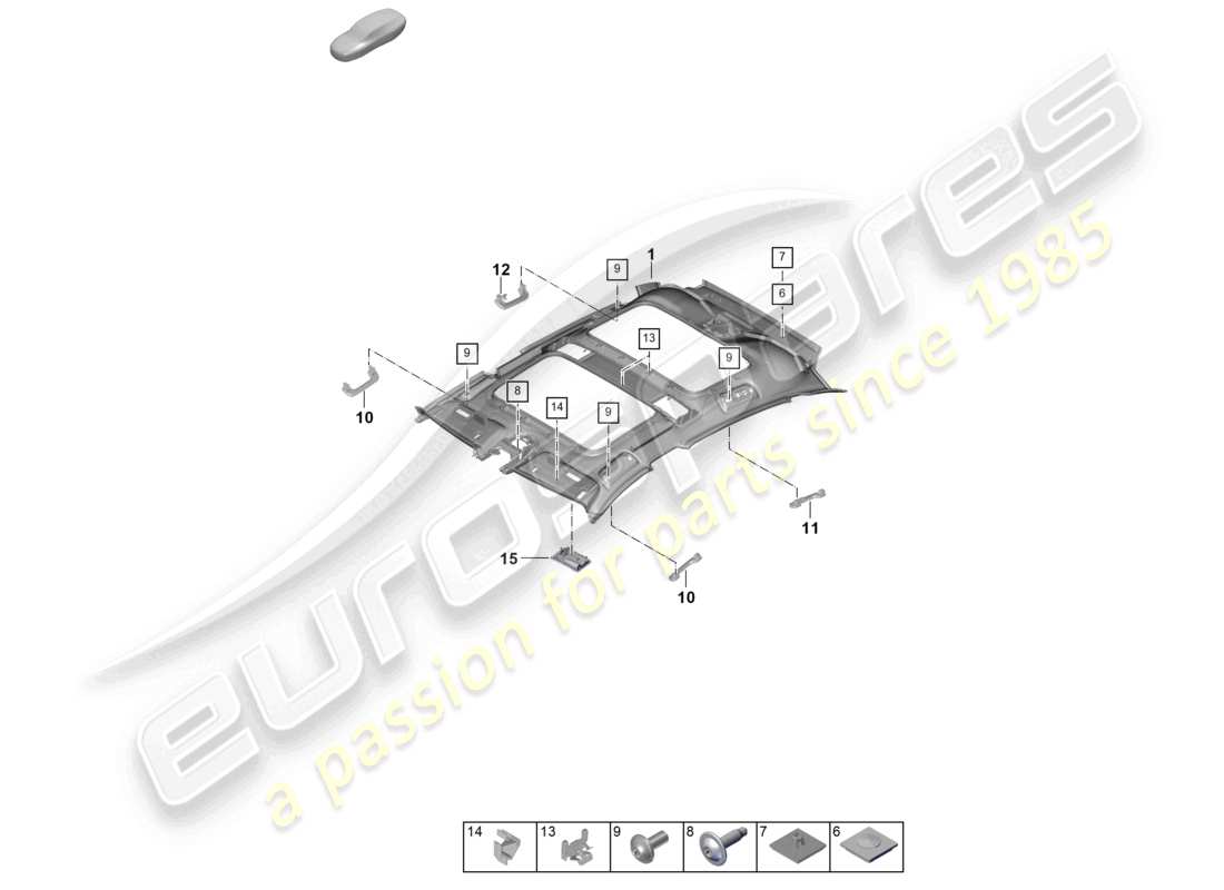 part diagram containing part number 976867505l es0