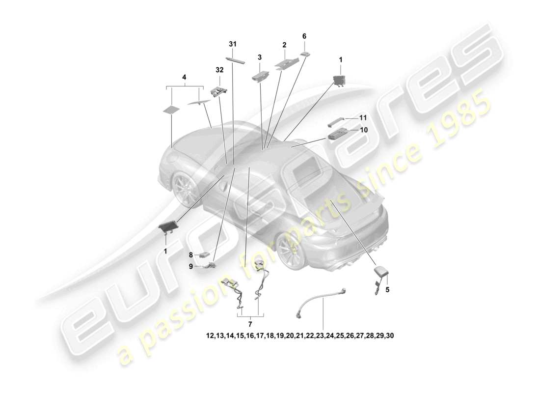part diagram containing part number 982979004