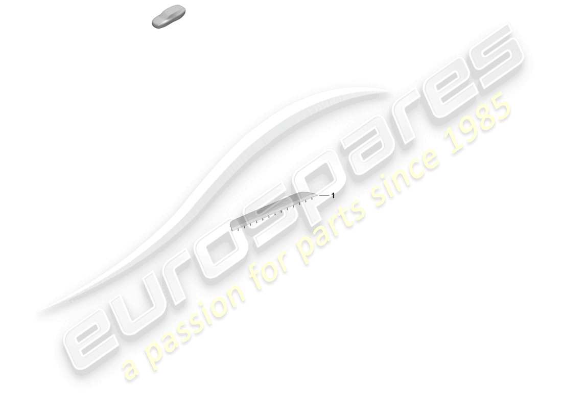 porsche 2025 (taycan 9j1-2) sill trim strip front entry strip, illuminated part diagram