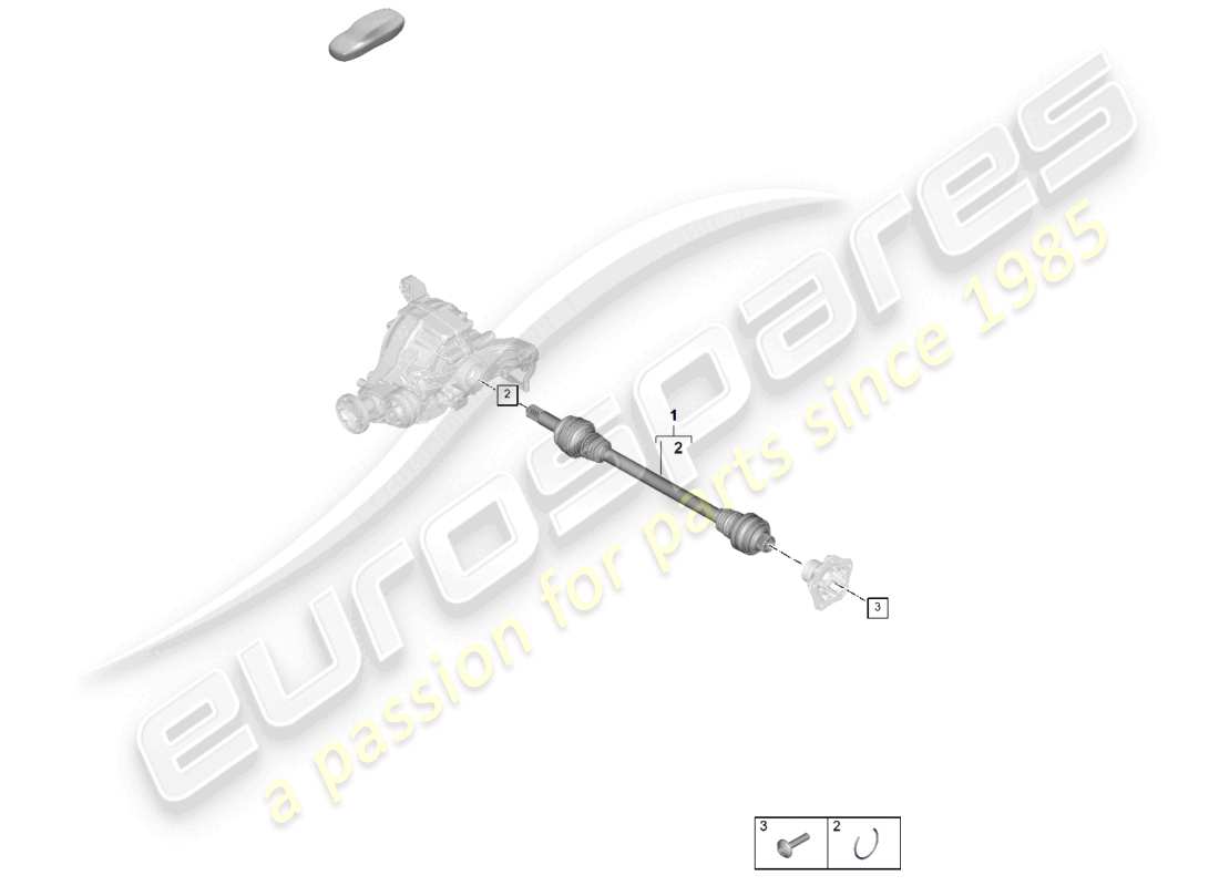 part diagram containing part number pab501203g