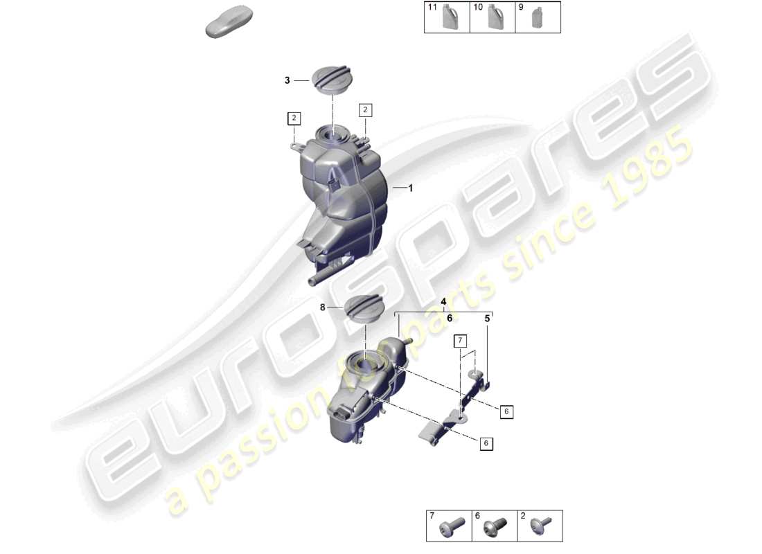 part diagram containing part number 95810644700