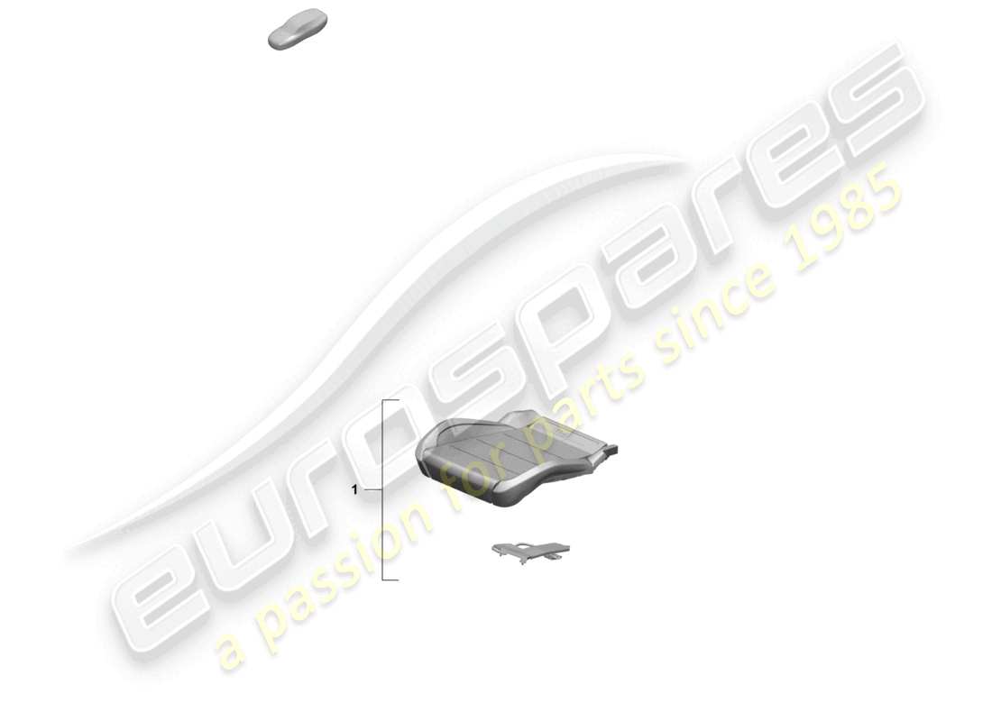 porsche 2024 (macan-e) repair set for seat occupied sensor (passenger side) part diagram