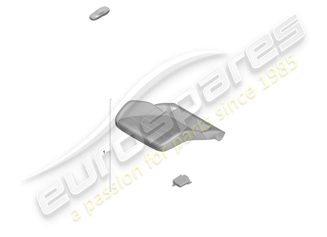 porsche 2022 (992-1 gt3/rs/st) repair set for seat occupied sensor (passenger side) only for: usa canada part diagram