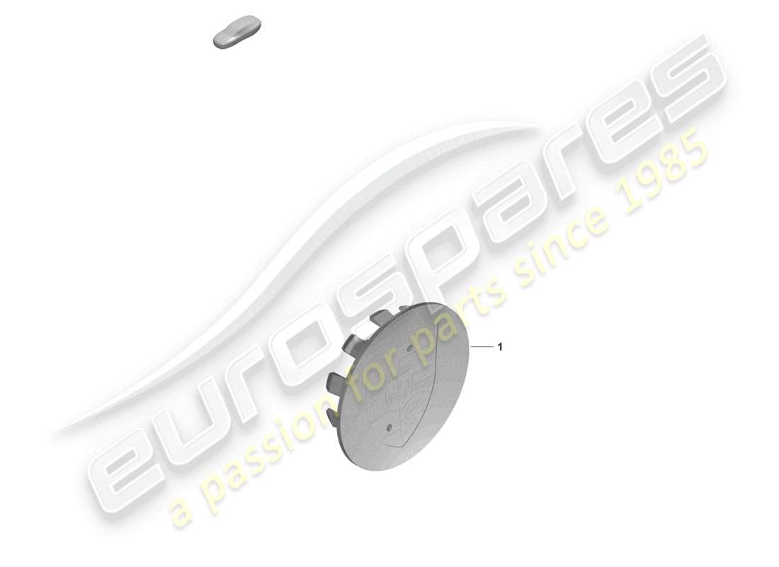 porsche 2022 (992-1 turbo / s) hub cap part diagram
