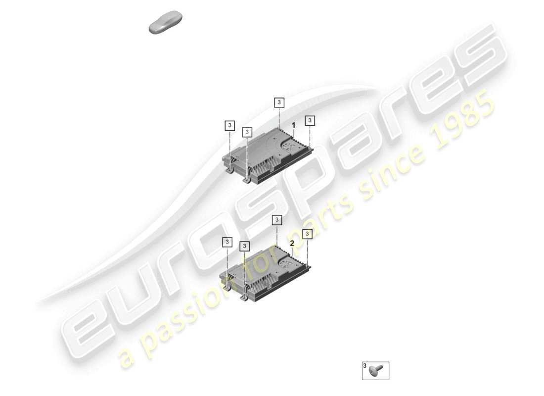 porsche 2024 (panamera 971-2) amplifiers part diagram