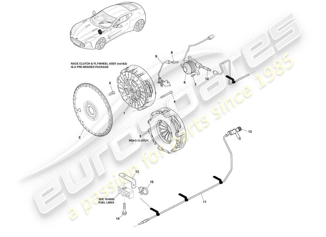 part diagram containing part number ay93-7c545-aa