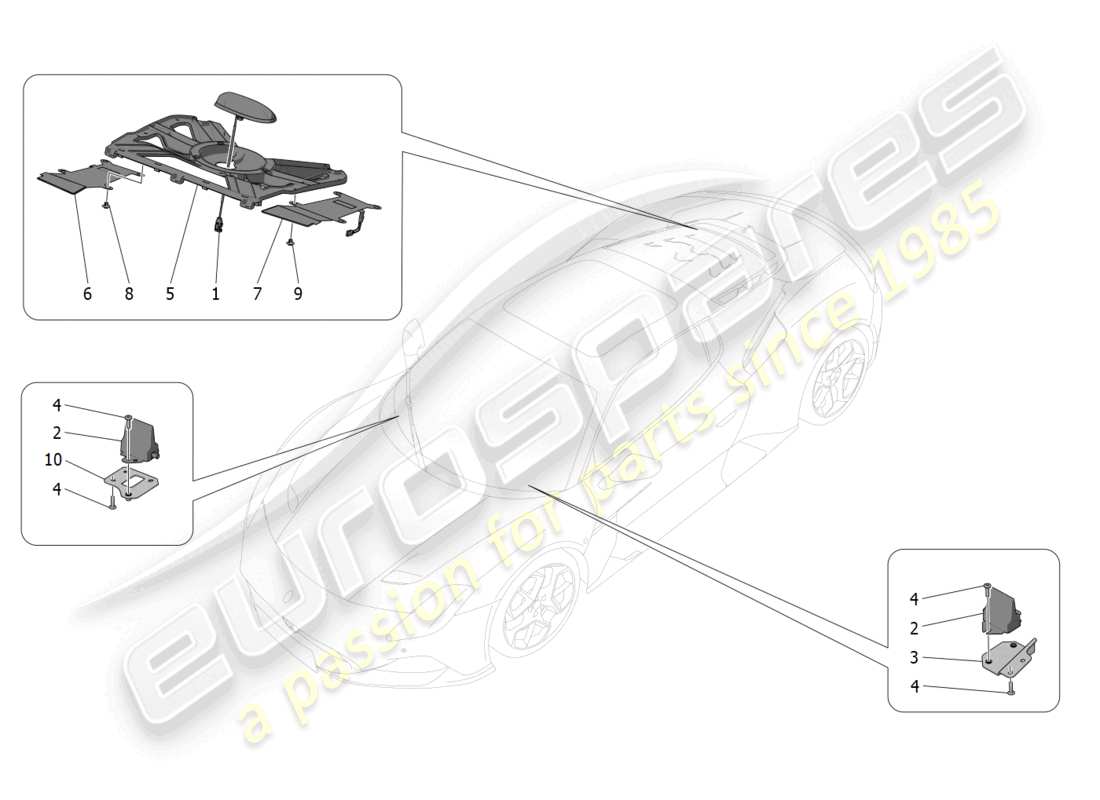 part diagram containing part number 675001310