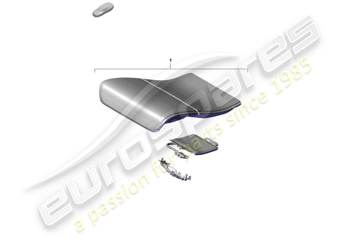 porsche 2026 (992-2) repair set for seat occupied sensor (passenger side) only for: usa canada bucket seat part diagram