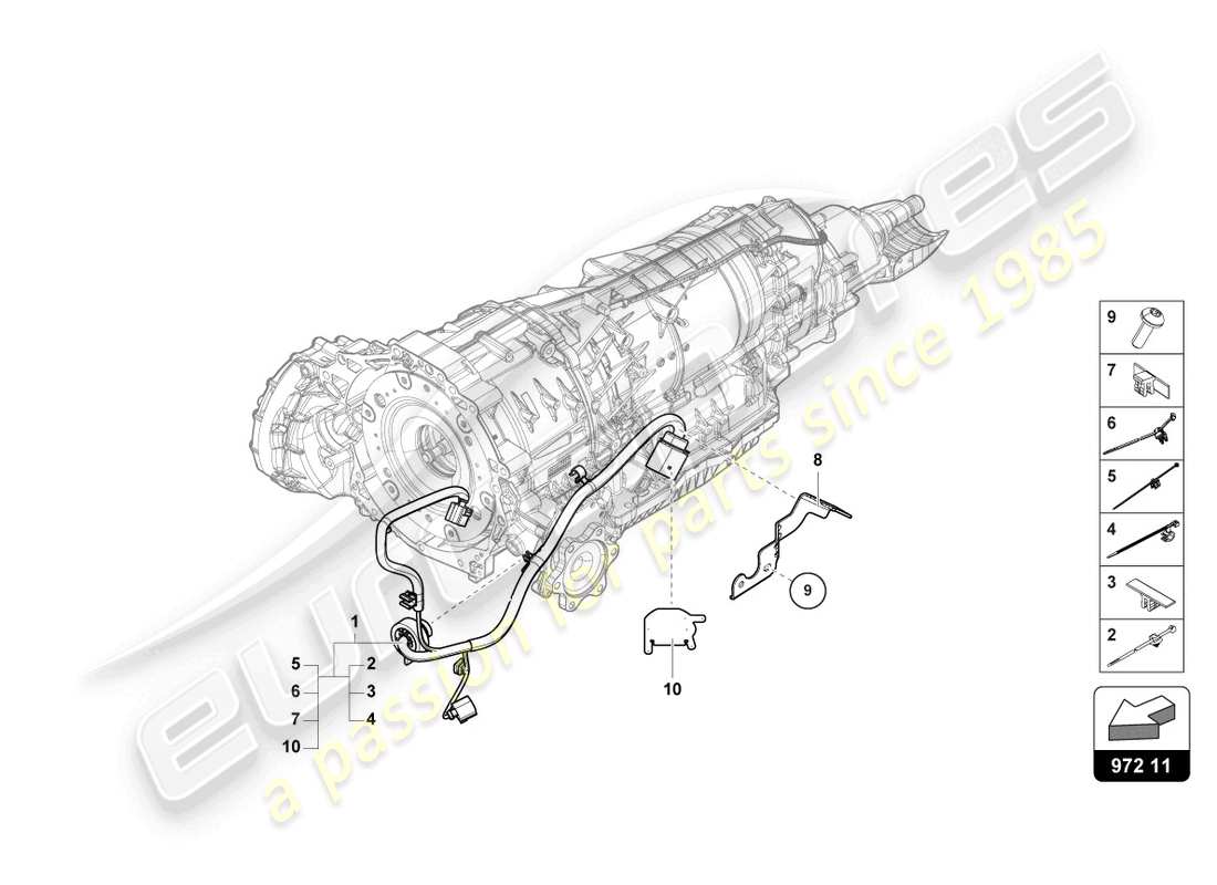 part diagram containing part number 8e0971850f