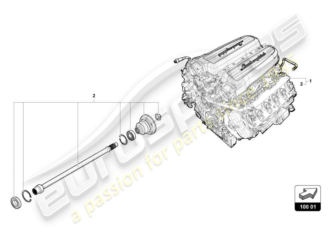 part diagram containing part number 4t0198002