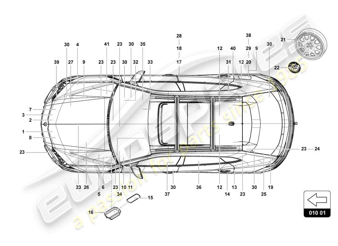 part diagram containing part number 470010001b