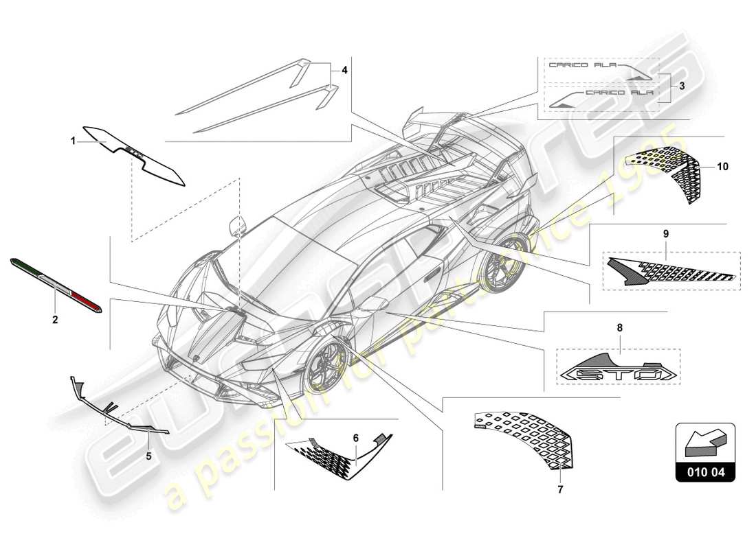 part diagram containing part number 4t3098076bdfi