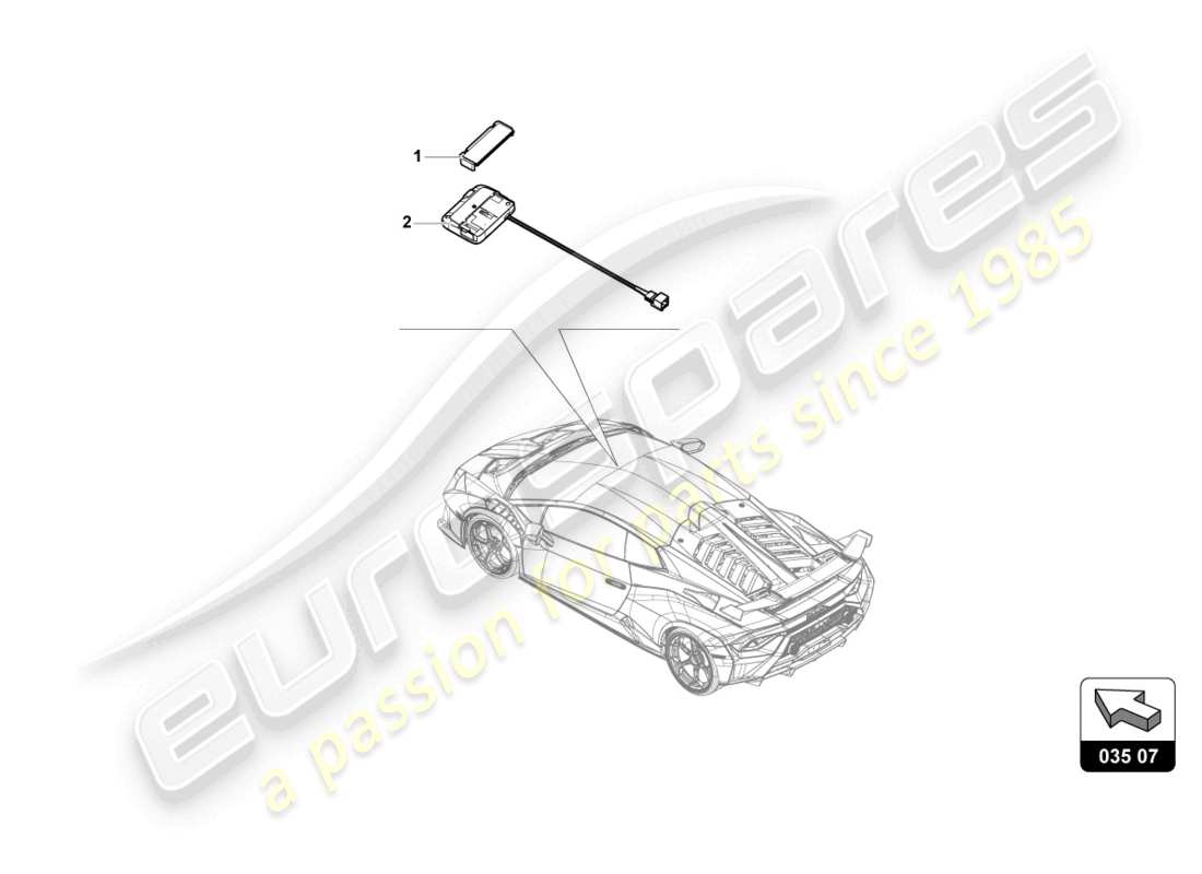 lamborghini 2023 (sto) for vehicles with telepass card system etc part diagram