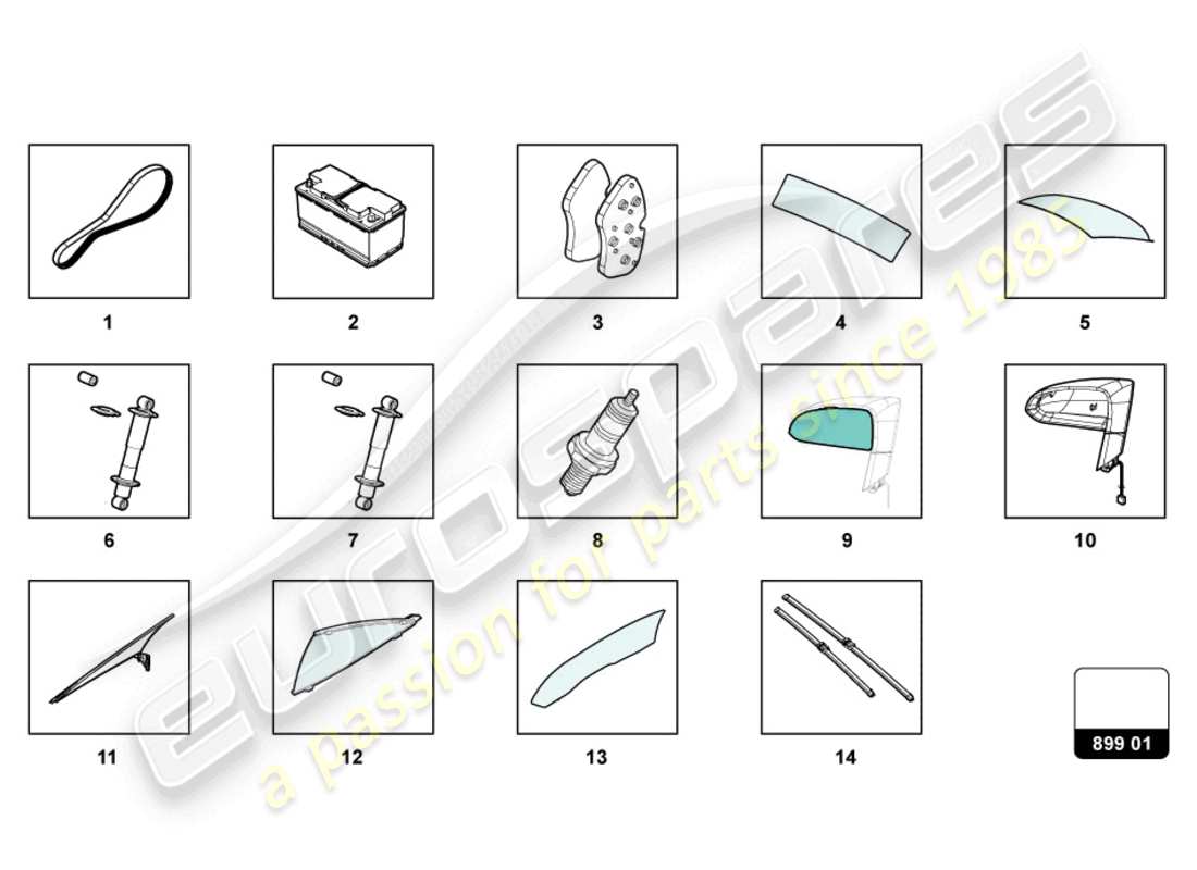 lamborghini gallardo coupe (2007) for pick part diagram