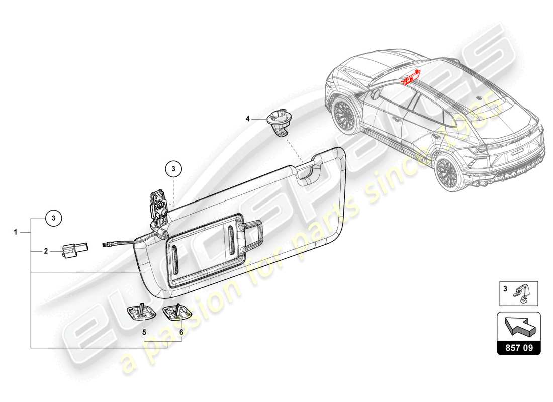 part diagram containing part number 4ml857552e